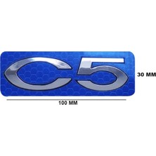 Citroen C5 Bagaj Yazı C5 Oem Arka Yazı