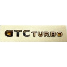 Opel Uyumlu Gtc Turbo Krom Yazı