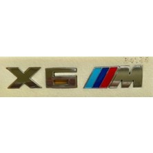 Bmw Uyumlu X6 M Krom Yazı