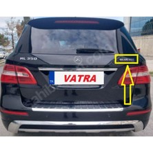 ML350 Bluetec Siyah Bagaj Yazısı