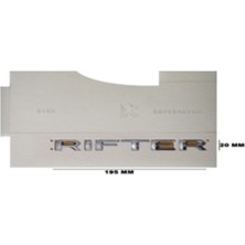 Peugeot Uyumlu Rifter Krom Yazı