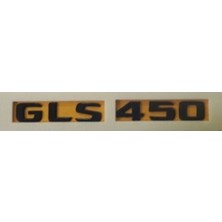 Mercedes Uyumlu Yazı Gls 450 Siyah