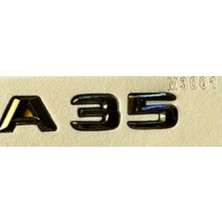 Mercedes Uyumlu Yazı A35 Siyah