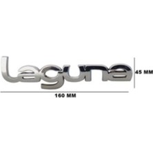 Renault Uyumlu Laguna Krom Yazı 45*160 mm