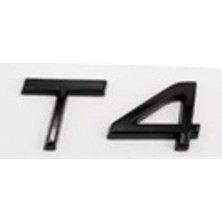 Volvo Uyumlu T4 Siyah Yazı