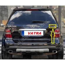 ML500 4 Matic Siyah Bagaj Yazısı
