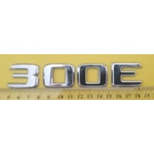 Mercedes Uyumlu Yazı 300 E Krom