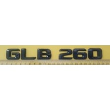 Mercedes Uyumlu Yazı Glb 260 Siyah