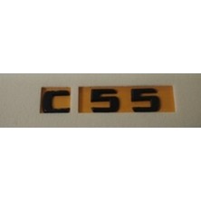 Mercedes Uyumlu Yazı C 55 Siyah