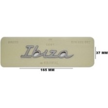 Seat Uyumlu Ibiza Gri Yazı