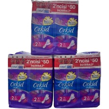 Orkid Platinum Hijyenik Ped Uzun 40'lı 3x40=120 Adet