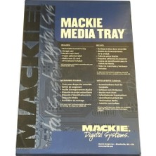 Mackie Media Tray