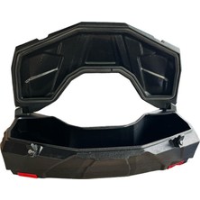 CV160 Atv Arka Metal Kilit Çanta Cf Moto Yazılı