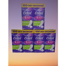 Orkid Yaprak Günlük Ped Normal 100x3=300 Adet