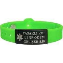 Hippid Yasaklı Kol Meme Kanseri Uyarı Bilekliği