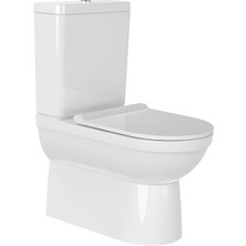 Bien Caprı Duvara Sıfır Klozet +Rezervuar (Monoblok Rezervuarlı)
