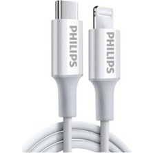 Philips Usb-C To Lightning Hızlı Şarj ve Data Kablosu 1 Mt. DLC25 Senalstore Açık