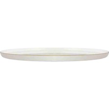 Porland Chopin Altın Yaldız Düz Tabak 2'li 27 cm