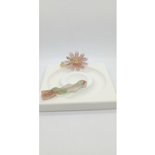 Pudra Renk Ikili Toka Seti