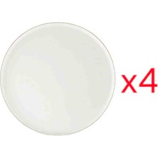 Porland Chopin Altin Yaldız Düz Tabak 4'lü 27 cm