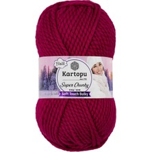 Kartopu 1 Adet Super Chunky Kalın Kışlık El Örgü Ipliği 100 gr K799