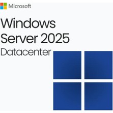 Windows Server 2025 Datacenter – 5 Kullanıcı Için Ömür Boyu Lisans