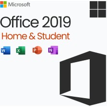 Microsoft Office 2019 Home & Student Pc Için – Ömür Boyu Lisans