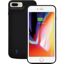 iPhone 6 Plus Hgea 6000 Mah Şarjlı Kılıf-Siyah
