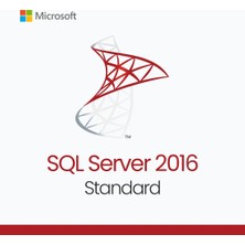 Sql Server 2016 Standard – 2 Kullanıcı Için Ömür Boyu Lisans
