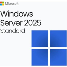 Windows Server 2025 Standard – 5 Kullanıcı Için Ömür Boyu Lisans