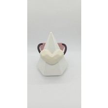 Beyaz Renk Kalpli Lastik Toka