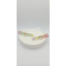 Çiçek Desen Ikili Pens Toka - 5