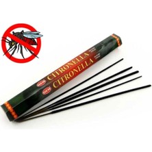Citronella Sivrisinek Kovucu Tütsü BAHÇE İÇİN BÜYÜK BOY 
