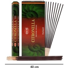Citronella Sivrisinek Kovucu Tütsü BAHÇE İÇİN BÜYÜK BOY 