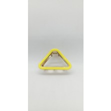 Sarı Renk Üçgen Mandal Toka