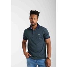 Lacoste  Polo Çizgili Nefti Regular  Fit