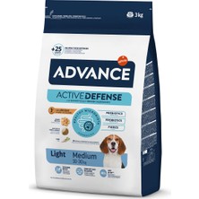 Advance Dog Medıum Lıght 3 kg Inslm