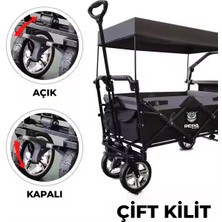 Repa Katlanabilir Vagon, siyah antrasit