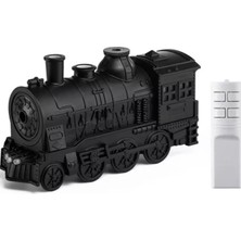 Tren Şeklinde Buharlı Oda Hava Nemlendirici Işık Fonksiyonlu Buhar Makinesi Kumandalı