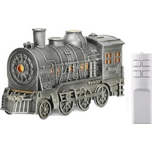 Tren Şeklinde Buharlı Oda Hava Nemlendirici Işık Fonksiyonlu Buhar Makinesi Kumandalı