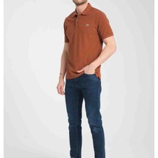 Lacoste  Polo  Classıc Fit Acı Kahve