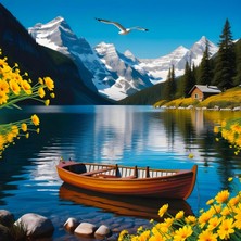 Aden Dekoratif Manzara Kanvas Tablo