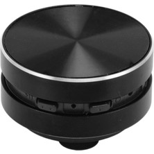 Bluetooth Kemik Iletimli Hoparlör Stereo Bas Taşınabilir Küçük Kablosuz Hoparlör Banyo Dış Mekan Siyah Için Vakumlu (Yurt Dışından)
