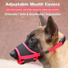 Köpek Namlu Köpek Ağız Kapak Anti Bite Anti Kötüye Köpek Ağız Kapak Su Geçirmez Köpek Dur Barker Nefes Ayarlanabilir Köpek Namlu Için Küçük, Orta, Büyük Köpekler Siyah (Yurt Dışından)