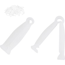 100 Adet/paket Domuz Göbek Kordonu Klip Kelepçe Tek Kullanımlık Obstetrik Kiti Domuz Kuzu Sığır (Yurt Dışından)