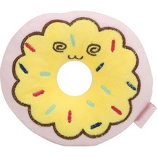 Donuts Pet Çiğnemek Oyuncak Pembe Mini Macaron Donuts Peluş Gıcırtılı Oyuncak Köpekler Evcil Hayvanlar Için Bitingpink (Yurt Dışından)