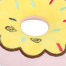 Donuts Pet Çiğnemek Oyuncak Pembe Mini Macaron Donuts Peluş Gıcırtılı Oyuncak Köpekler Evcil Hayvanlar Için Bitingpink (Yurt Dışından)