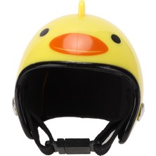 Tavuk Kask Küçük Şapkalar Komik Pet Kask Aksesuarları Küçük Tavuklar ve Kuşlar Için Sarı Ördek (Yurt Dışından)
