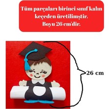 6 Adet Keçe Okul Öncesi Gelişim Raporu Mezuniyet Ilk Okul Anaokulu Karne Kılıfı