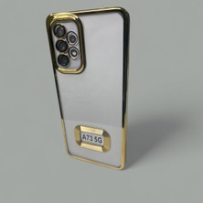Samsung A73 5g Gold Detaylı  Kaliteli Silikon Telefon Kılıfı